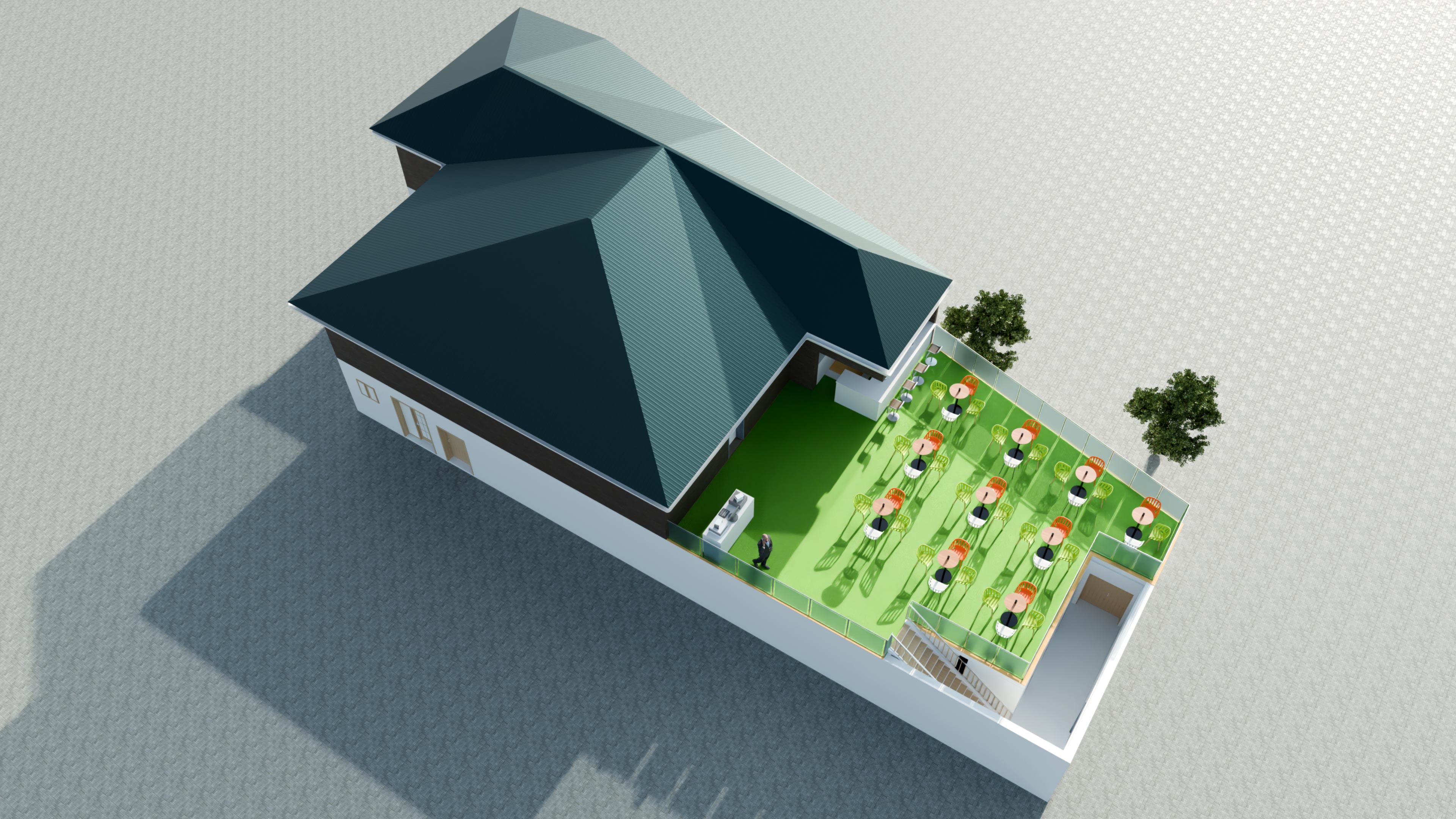 Open Lounge Arrangement