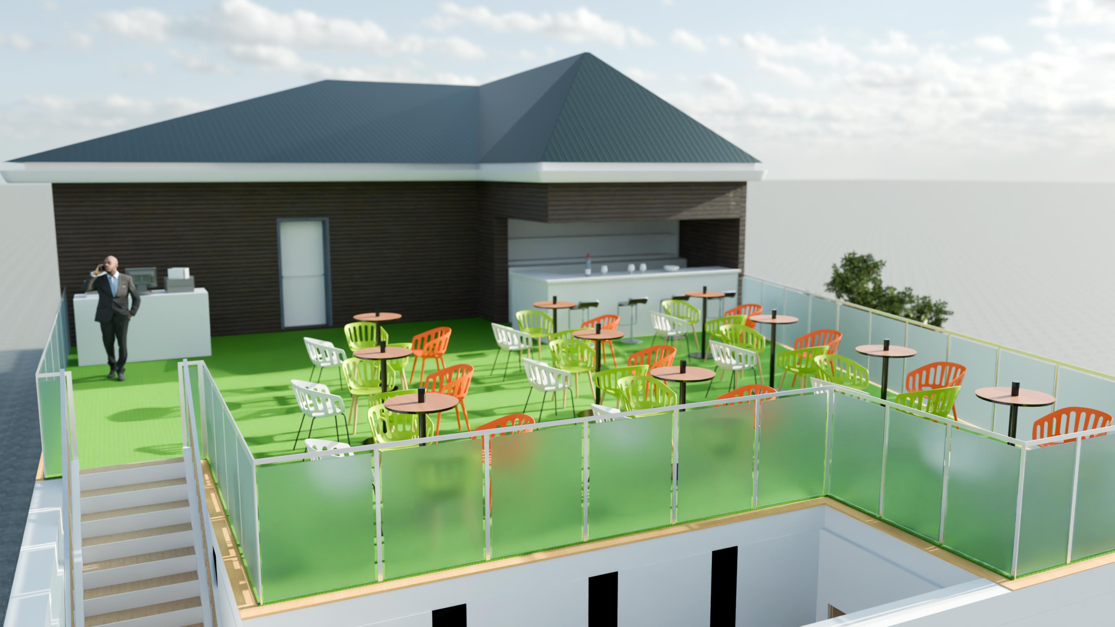 Outdoor Seating Flow