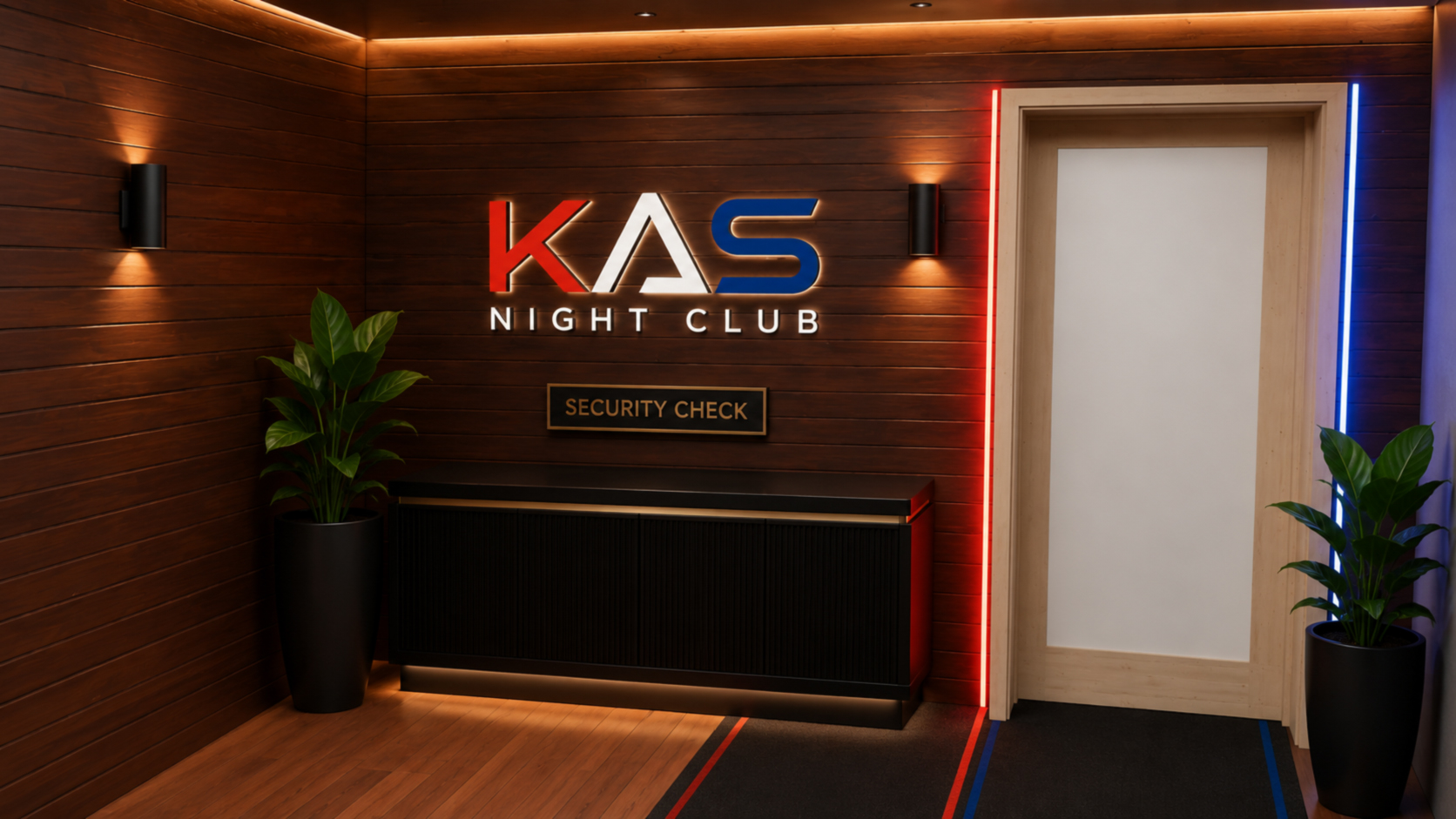 Security and Welcome Area